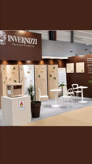 Felice di condividere una recente collaborazione con Leonardo Gatti SBRL e la ditta Invernizzi S.p.A., per la realizzazione dello stand in occasione della fiera Carrefour International du Bois - Nantes (France)